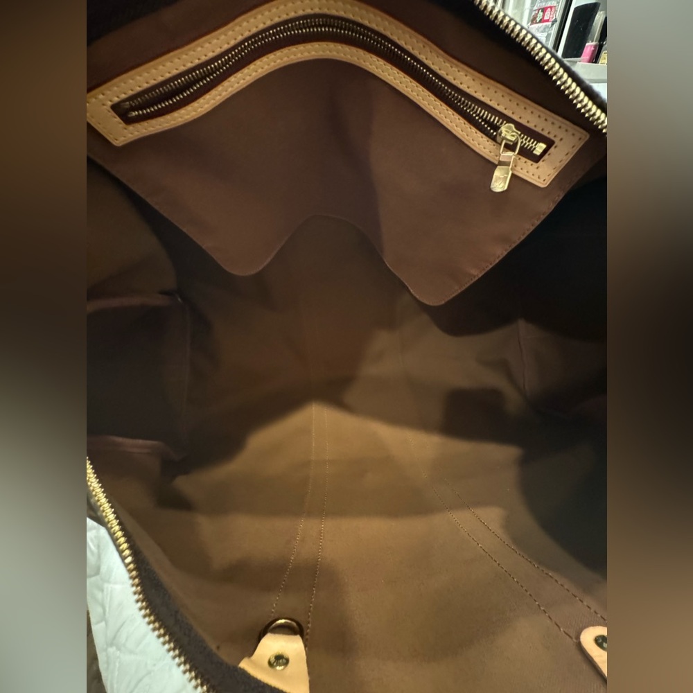 Pre owned Louis Vuitton Brown Monogram Keepall Bandoulie’re 55 - Picture 8 of 11